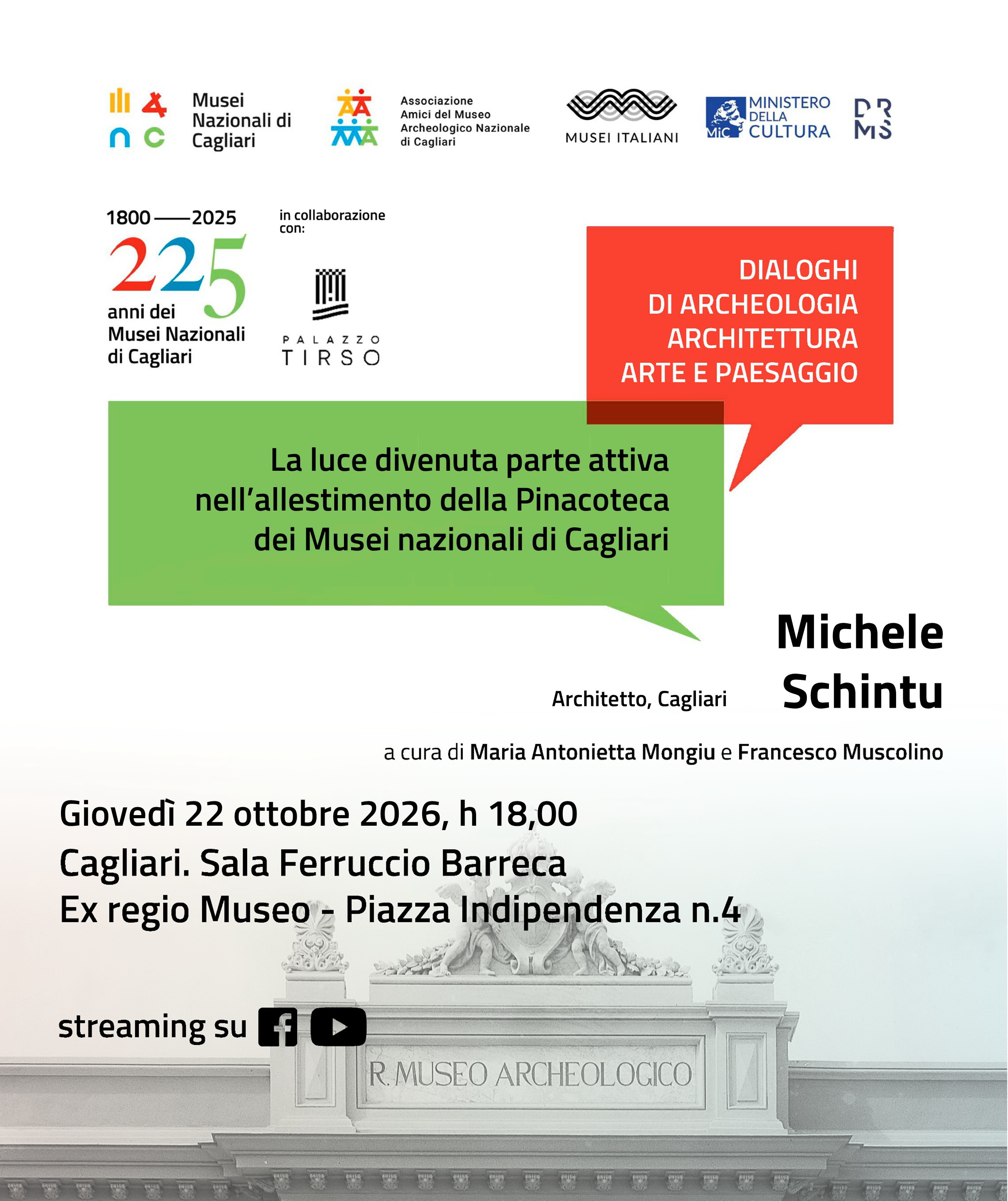 La luce divenuta parte attiva nell’allestimento della Pinacoteca dei Musei nazionali di Cagliari - Dialoghi di archeologia, architettura, arte e paesaggio